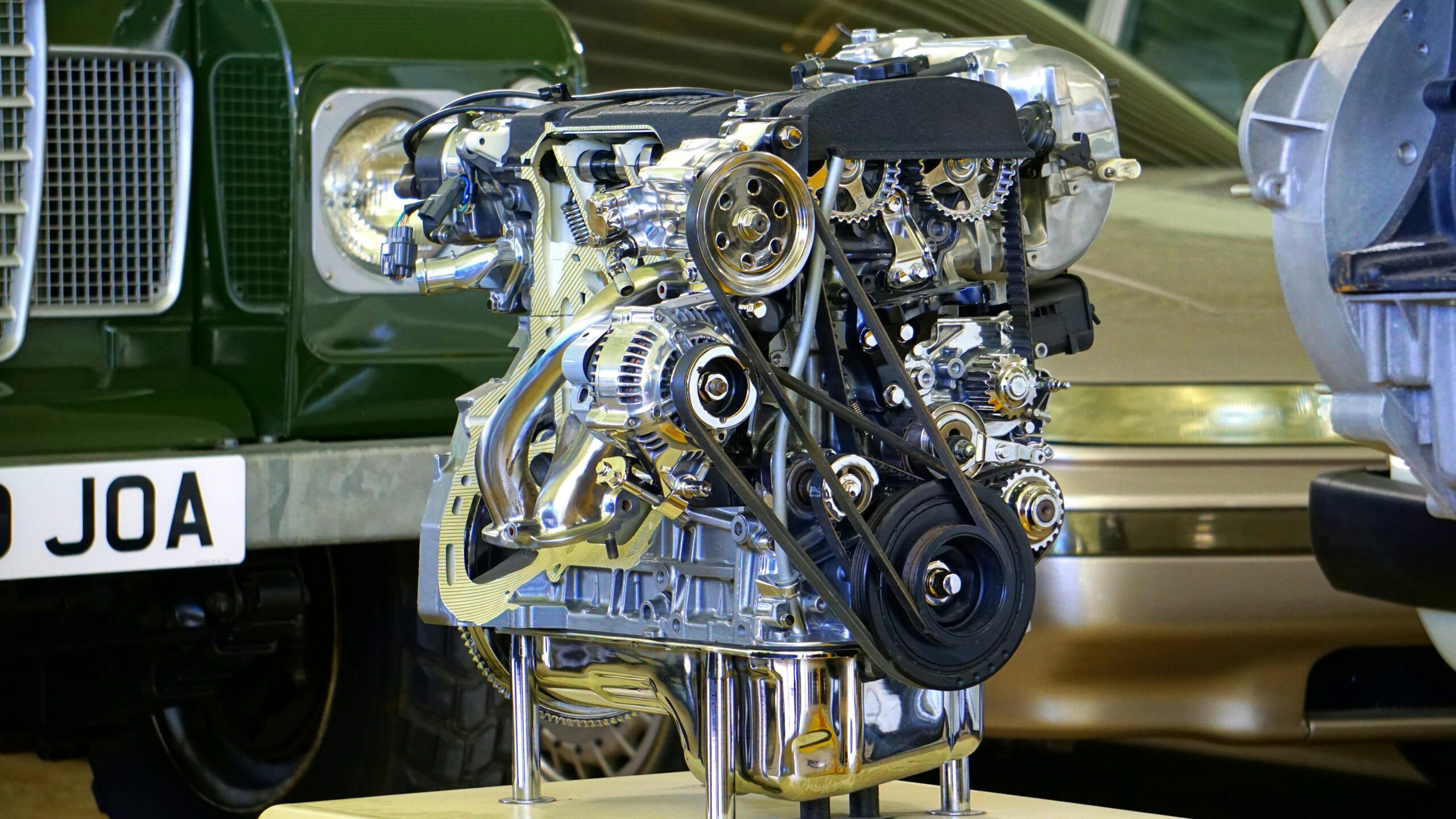 Takeover and reconstruction of an engine production after which this production was left by the managers